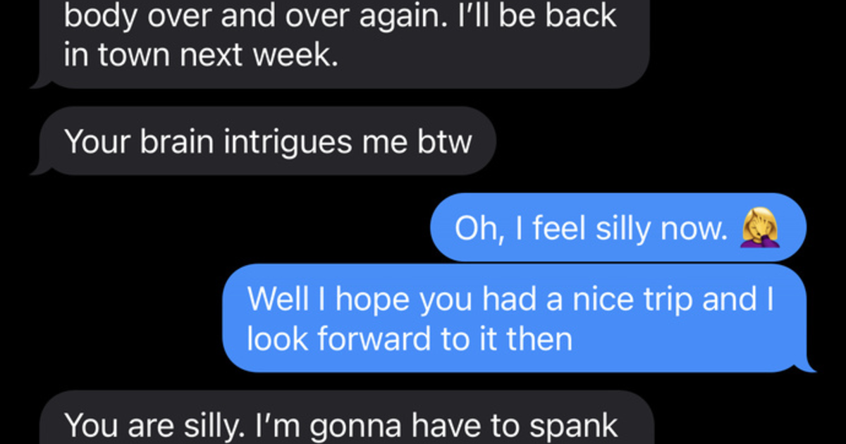 Do these messages say he wants just sex, something more, or blowing you