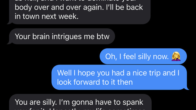 Do these messages say he wants just sex, something more, or blowing you off?