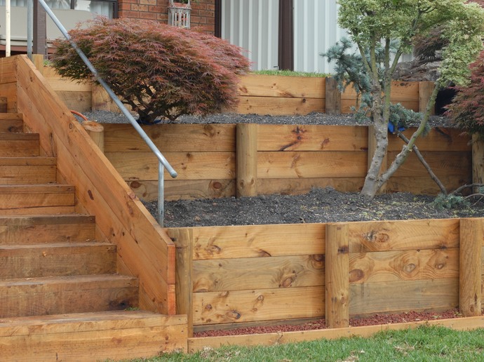 What is the BEST material for a RETAINING WALL?