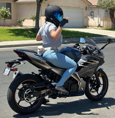 Do you drive a car, or ride a bike?