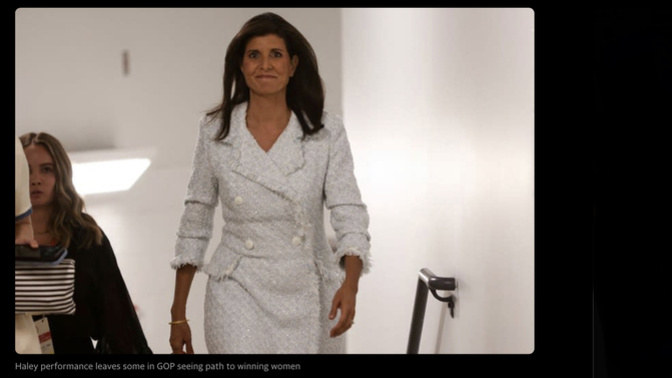 If Nikki Haley wins the primaries, will the Conservatives back her? Will Liberals?