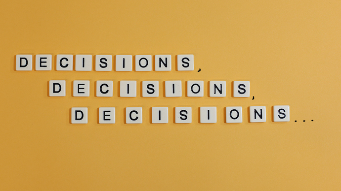 Who do you ask for advice when you have to make a difficult decision?