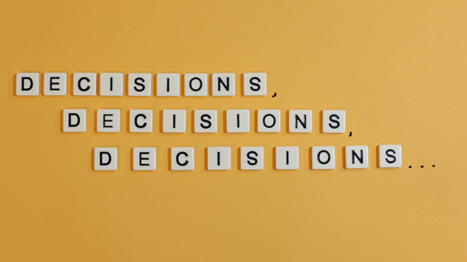 Who do you ask for advice when you have to make a difficult decision?