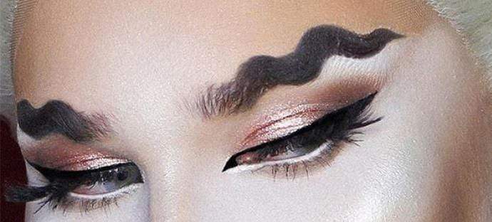 Does bleaching eyebrows give a softer facial expression?