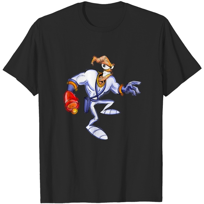 Is it immature for a 36 year old to wear a tshirt with Earthworm Jim on it?