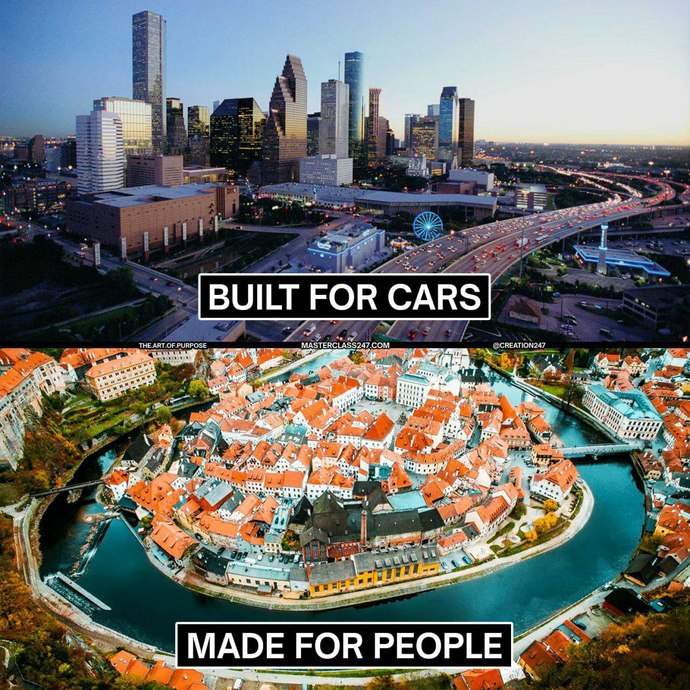 Why wont America return to having walkable cities?