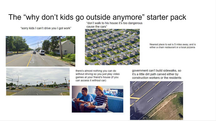 Why wont America return to having walkable cities?