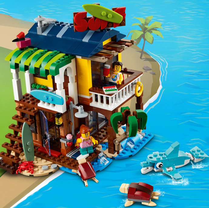 A Lego Beach House I Would Build.