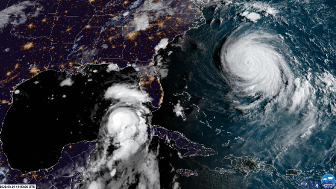 Hurricane Idalia has now become a Category 3 Tropical Storm Catastrophe. How are you holding on?
