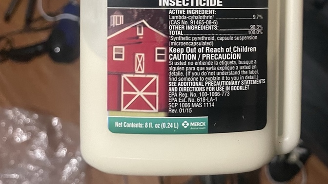 Can you use insecticides inside the house?