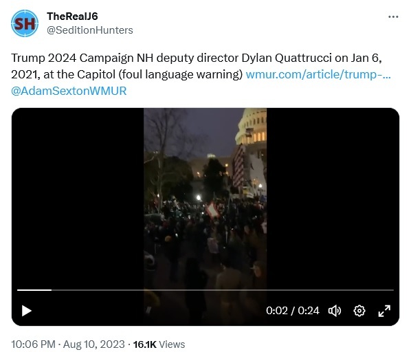 Trumplicans - Back the Blue you say. What do you say about this?