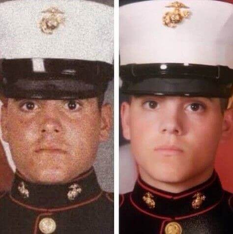 Father and son both enlisted at 19