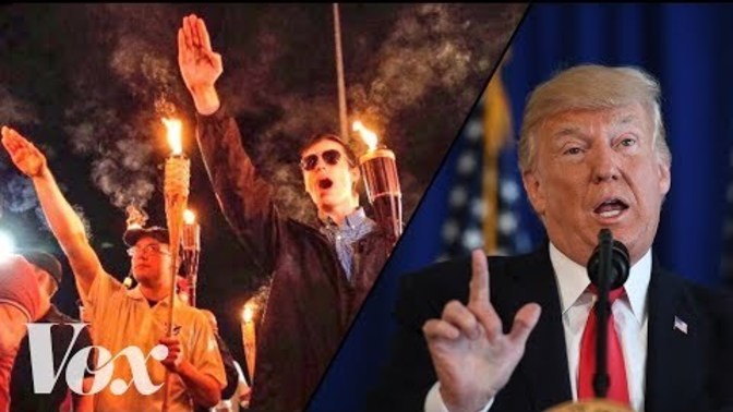 How can some people still think Trump is in power when we haven't had a white supremacist march in nearly 4 years?