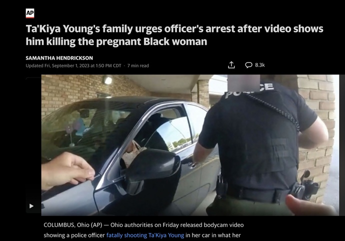 Should US cops have guns?