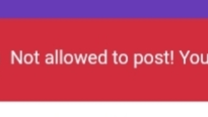 Why does GaG show me questions that I am BLOCKED to answer?