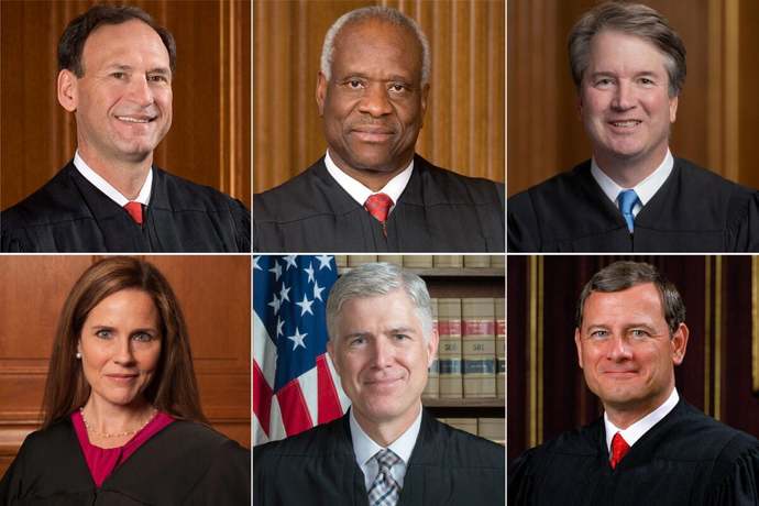 Which Supreme Court Justices are going to come to the rescue for Trump?