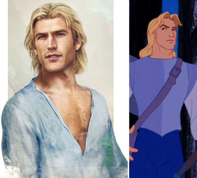 Who is the most attractive Disney prince?