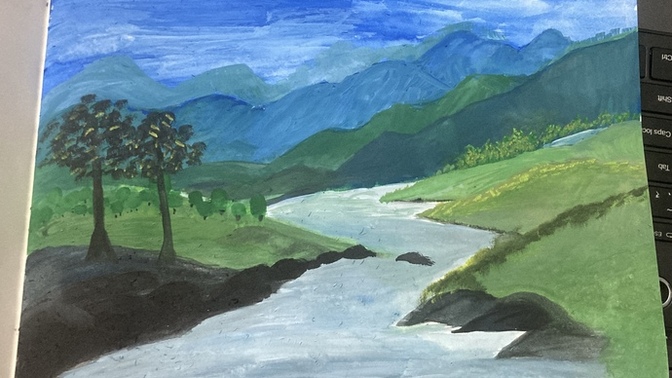 How is my painting?