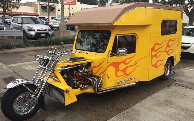 Have you ever seen a motorcycle like this before?