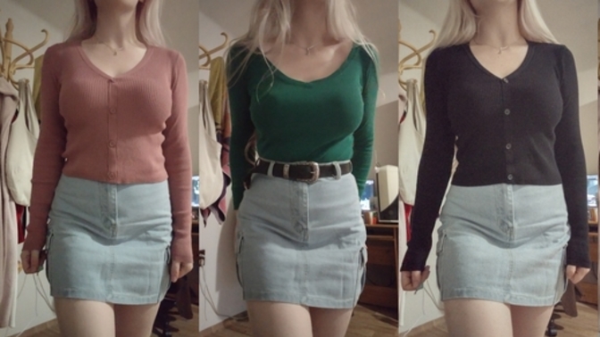 Which outfit out of these do you find cuter and more suitable for a date?