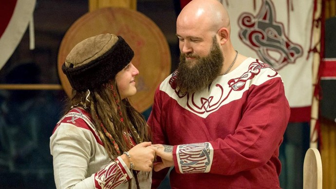 Have you ever thought of having a wedding of the past centuries. Such as a Nordic Viking Wedding?