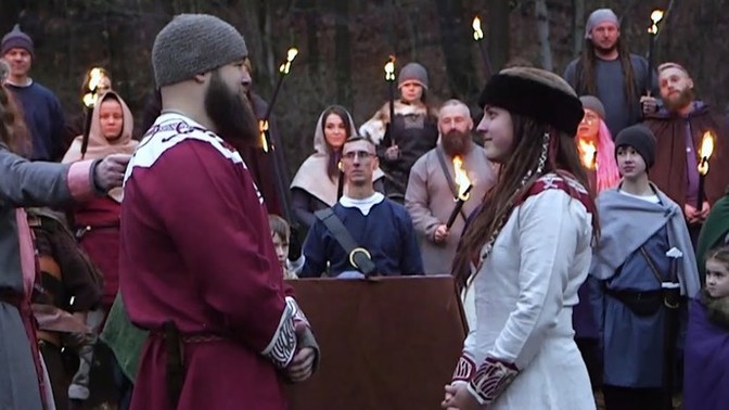 Have you ever thought of having a wedding of the past centuries. Such as a Nordic Viking Wedding?