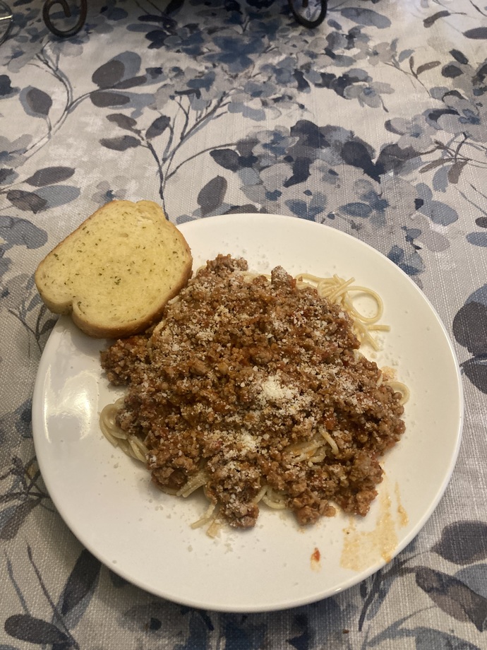 Does my spaghetti look good?