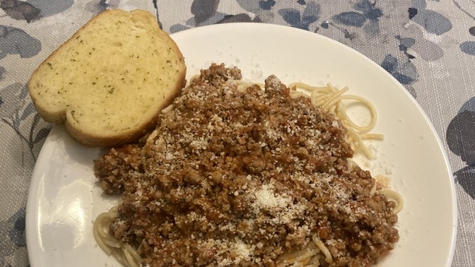 Does my spaghetti look good?