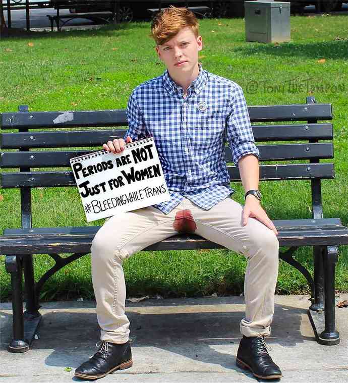 Can a man menstruate?