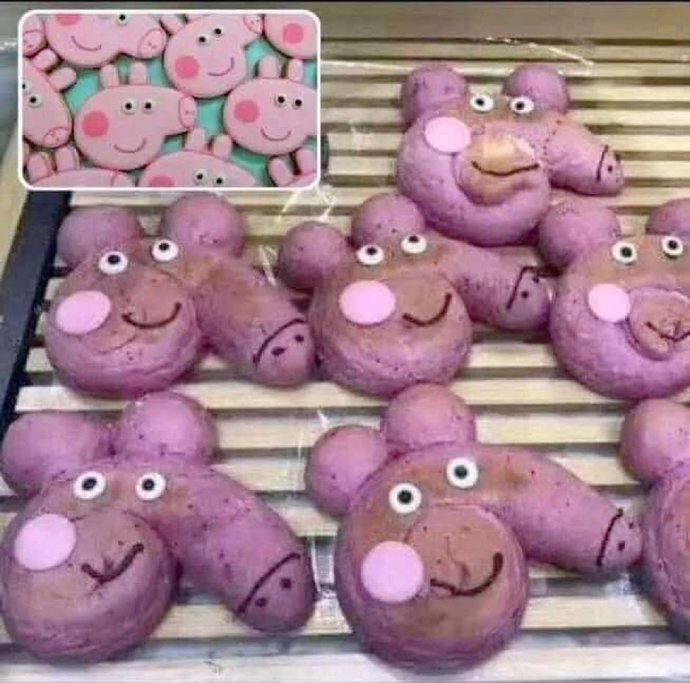 What do you think of this Peppa Pig bread?
