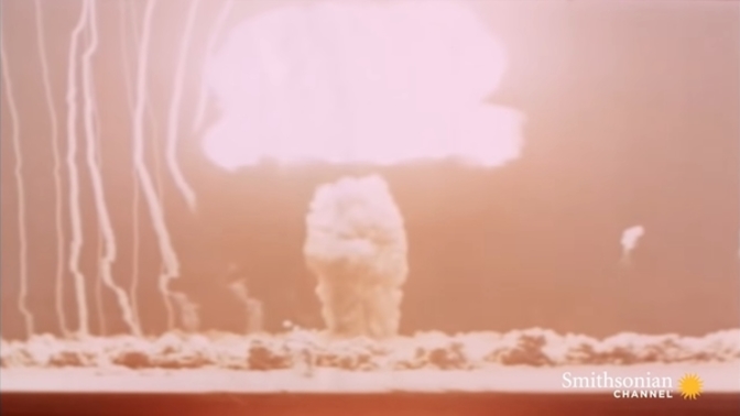 Were video cameras in 1950s able to withstand nuclear explosions?