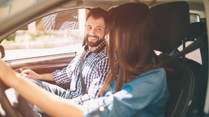 Who drives more often in your relationship?