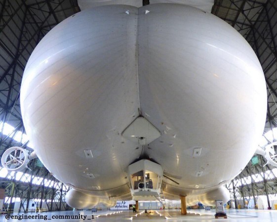 Would you like to fly in a giant bum?