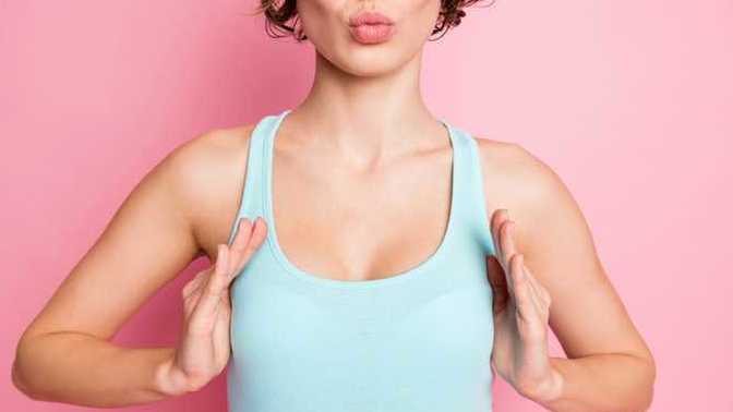 I'm a grown-up woman, but my breasts are very small. I look like a 15-year-old girl. What should I do?