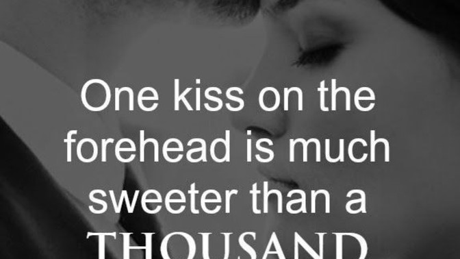 Are Forehead kisses underrated or overrated?