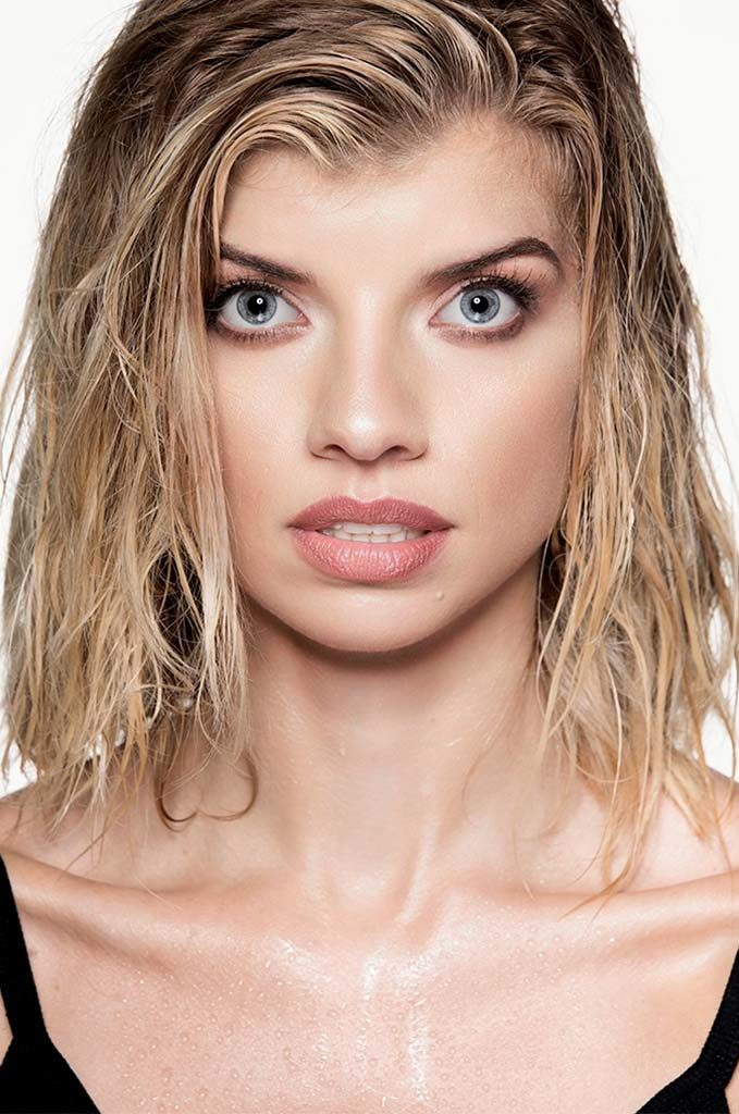 Can you tell which one is the transgender model?