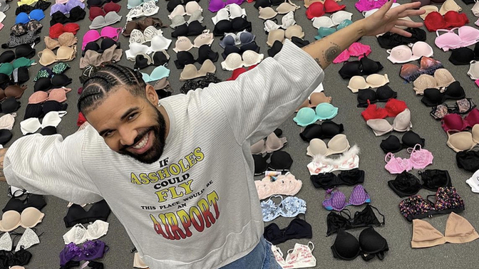 What are your thoughts on Drake’s bras collection?
