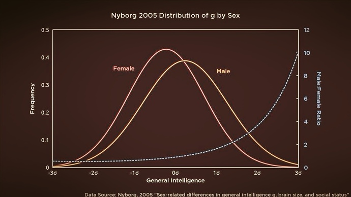 Are men actually smarter than women on average?