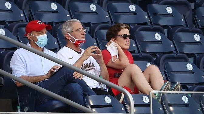 What did Dr. Fauci mean when he said that masks don't work?