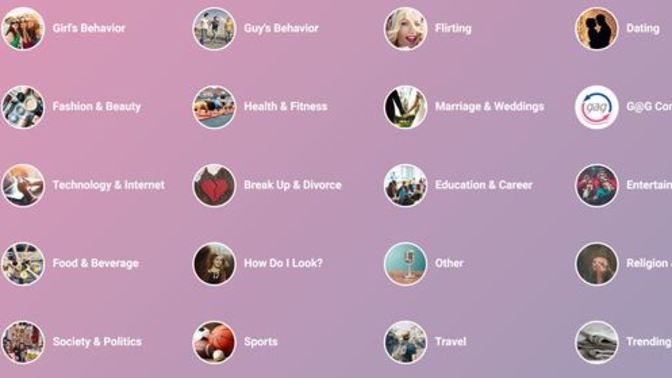 What CATEGORIES do you post QUESTIONS in?