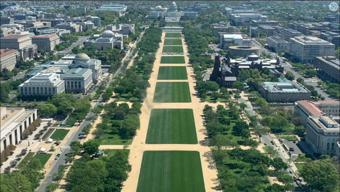 Should Texas be busing the invasion of the Democrats illegals to the National Mall, the gigantic mall between the White House and Capitol buildings?