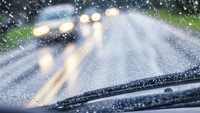 How do you DRIVE in the RAIN?