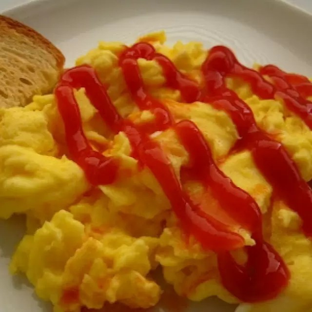 Do you ever put ketchup on your eggs?