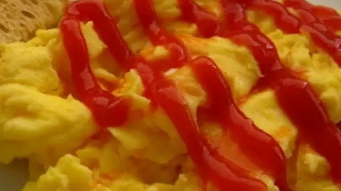 Do you ever put ketchup on your eggs?