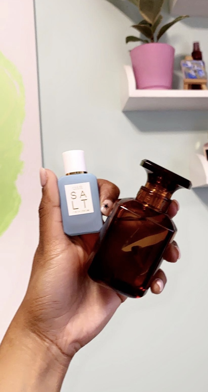 Ellis Brooklyn SALT + Fenty. Rainy Day Fragrance. Lasts foreverrr