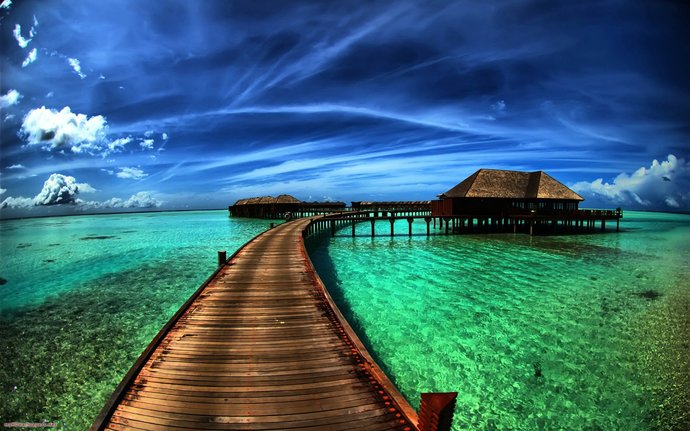 Who said that world is a beautiful place?