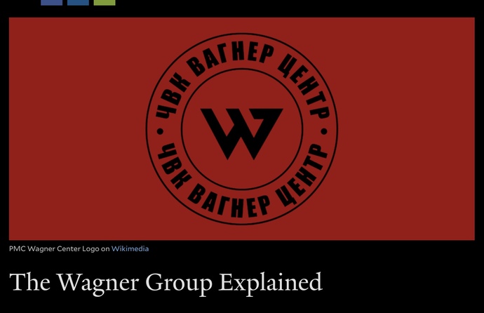 So Russia’s Wagner Group was Neo Nazi, then why do right wingers still think Ukraine is?