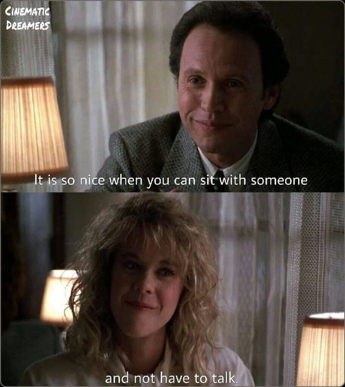 Is it normal in a relationship to have nothing to say at times?