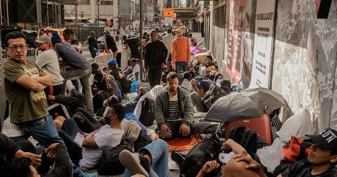 Do ya think there is a migrant issue in USA?