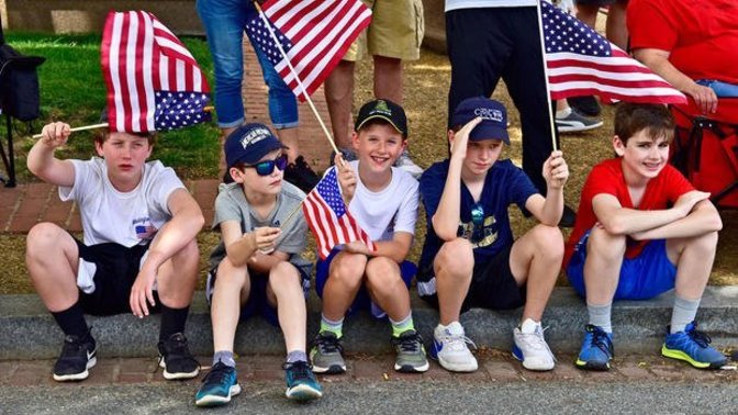 Some schools now call September 11th, "Patriots Day" and have the kids dress in red white and blue.. anyone else bothered by this?